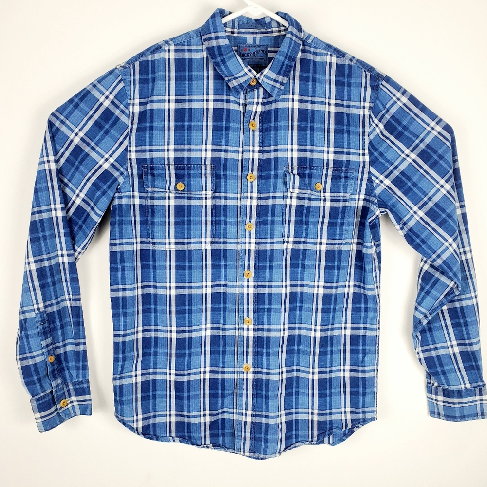 Lucky Brand Mens Pearl Snaps Western Green True In
